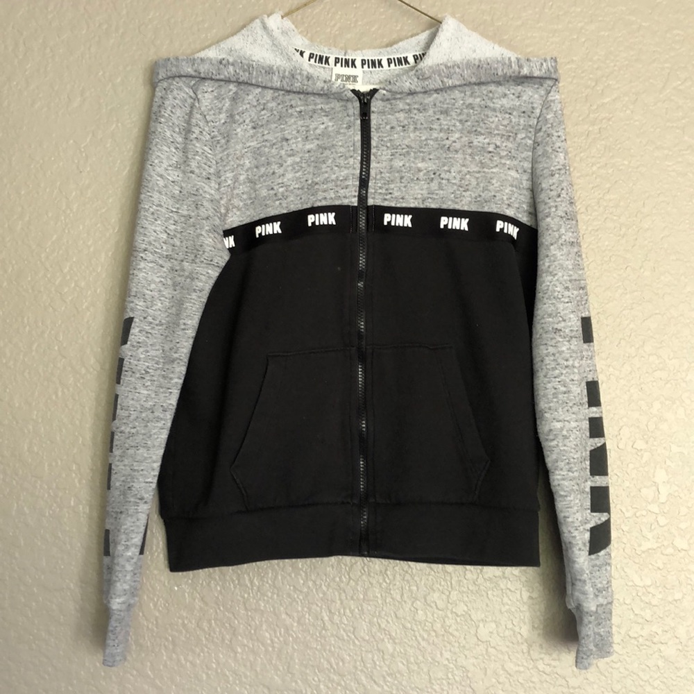 VICTORIAS SECRET PINK ZIP HOODIE